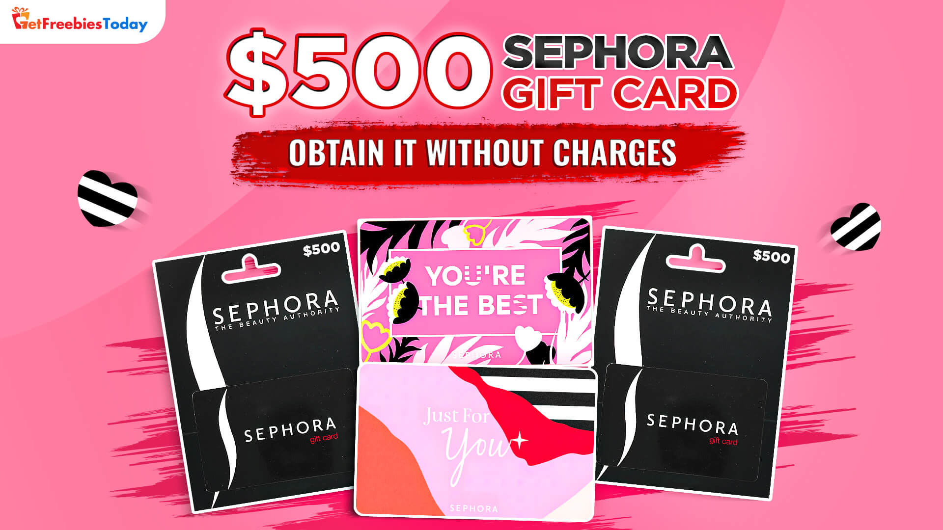 Free 500 Sephora Gift Card